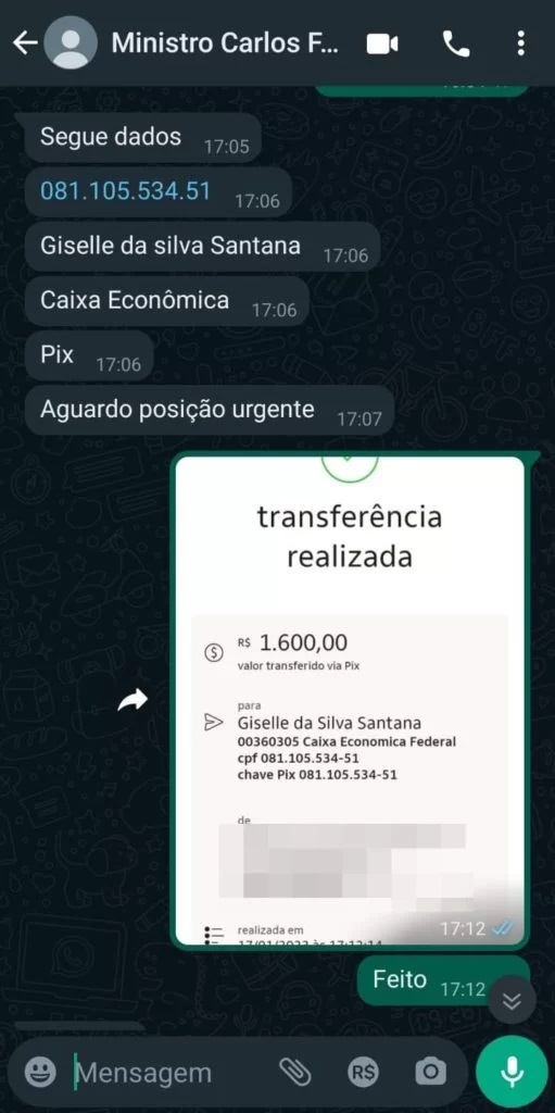 golpe ministerio
