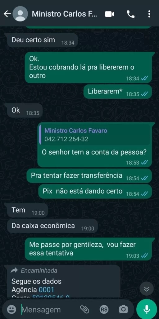 golpe ministerio