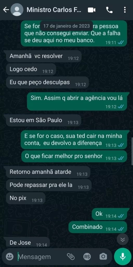 golpe ministerio