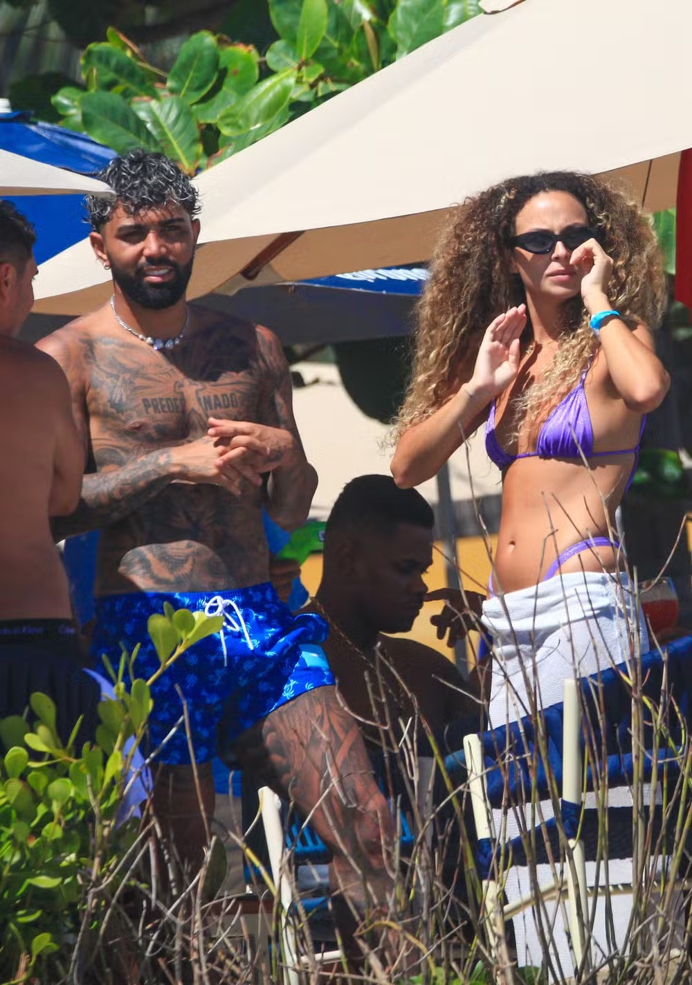 Gabigol e Júlia Rodrigues — Foto: Fabrício Pioyani/AgNews