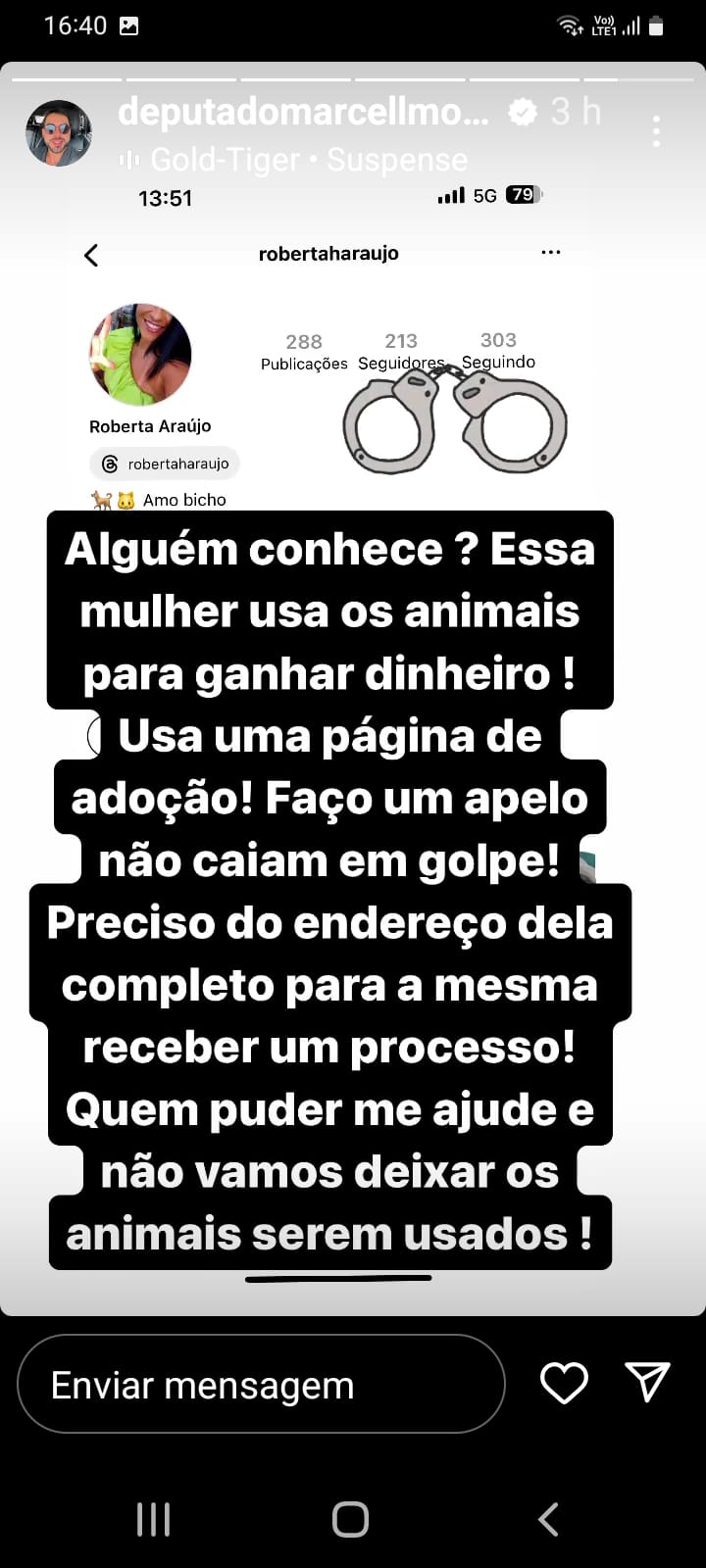 Acusação do ex-deputado