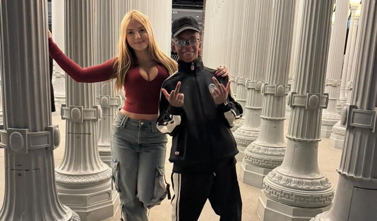 Aos 15 anos, influencer Boca de 09 assume namoro com musa do onlyfans