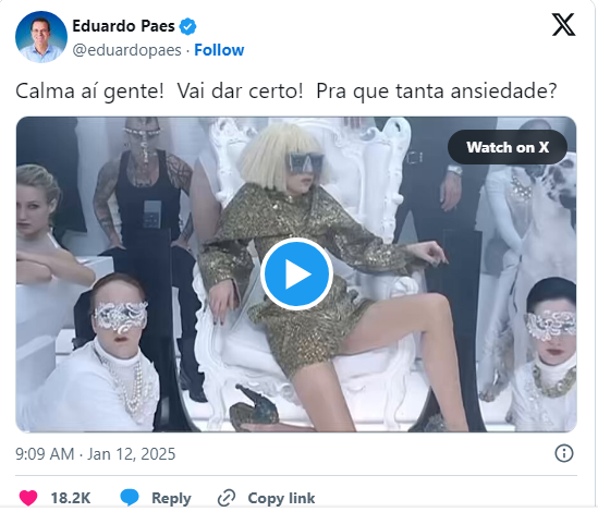 Reprodução/X