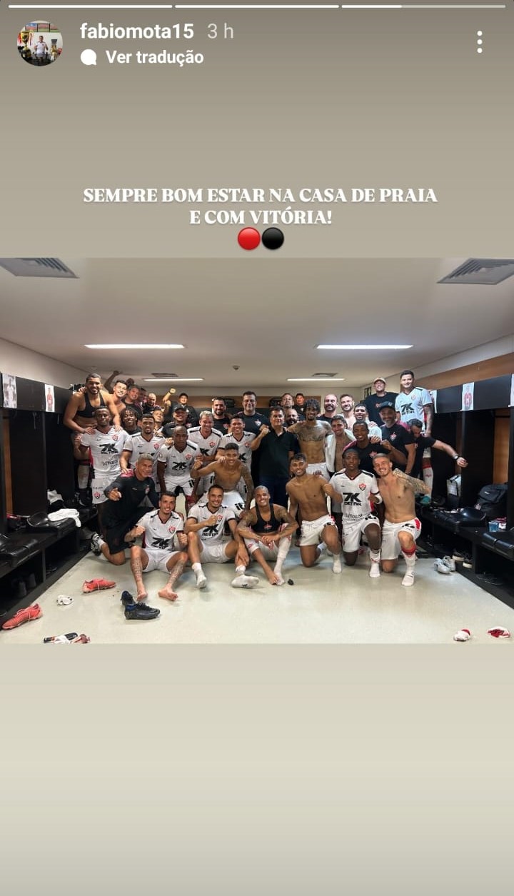 Fábio Mota tira sarro do Bahia nas redes