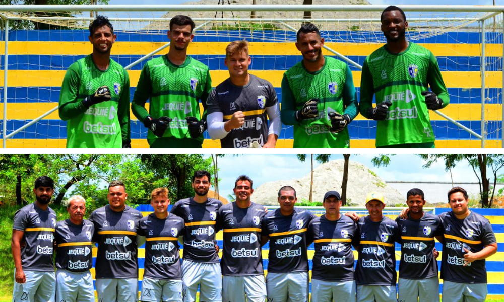 Goleiros e comissão técnica do Jequié para 2025