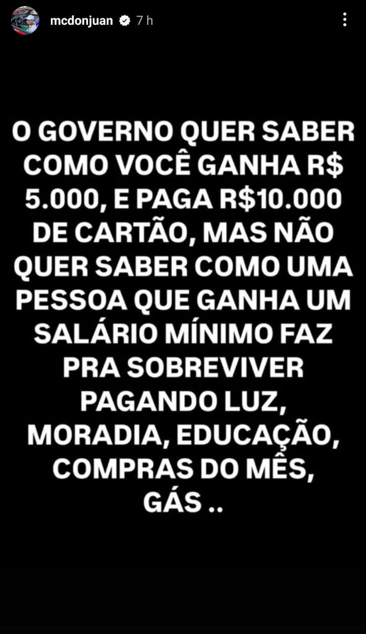 Storie publicado por MC Don Juan
