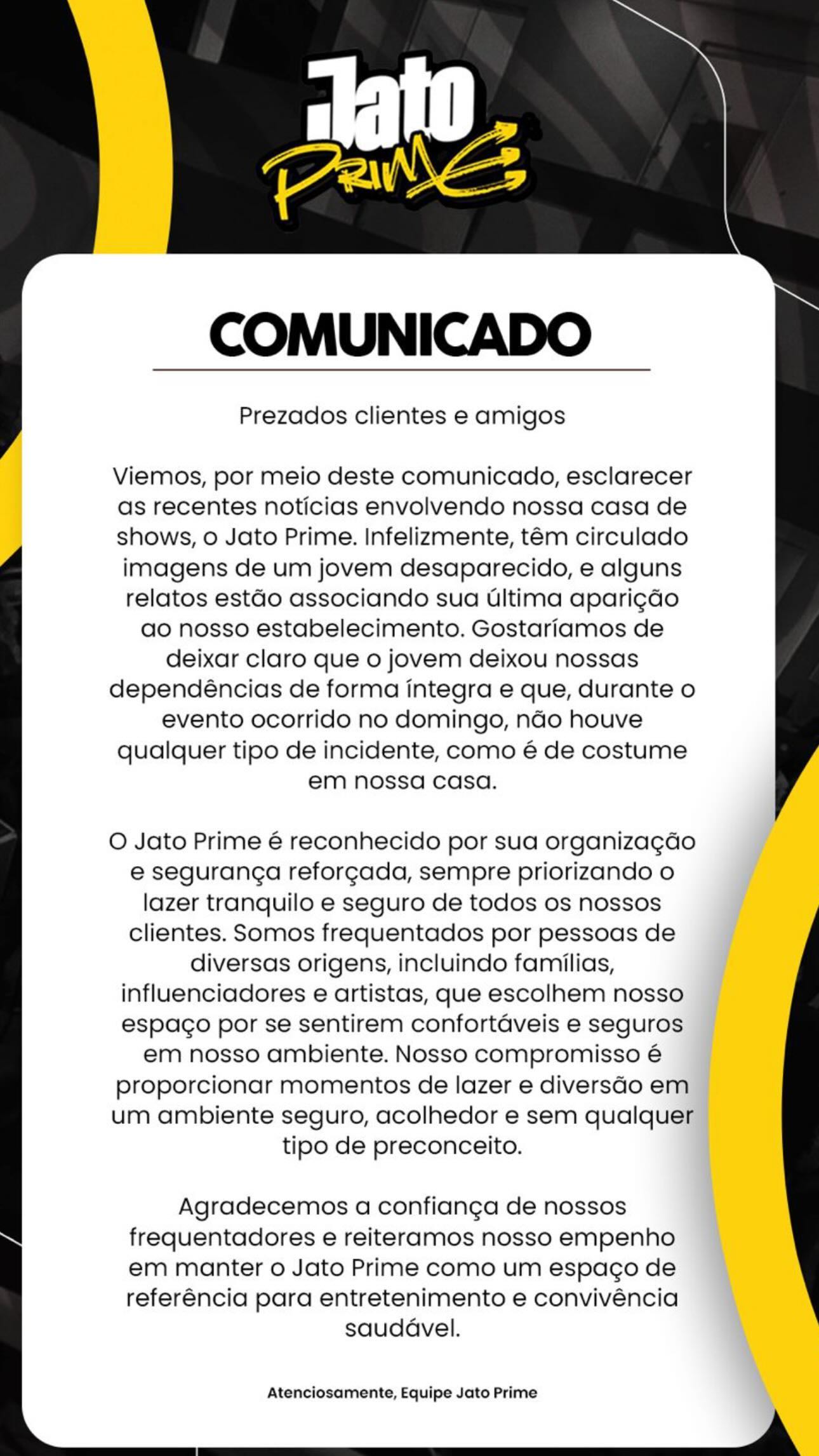 comunicado