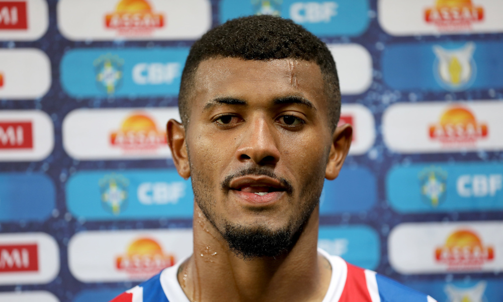 Thiago Andrade, vestindo as cores do Bahia em 2020/21