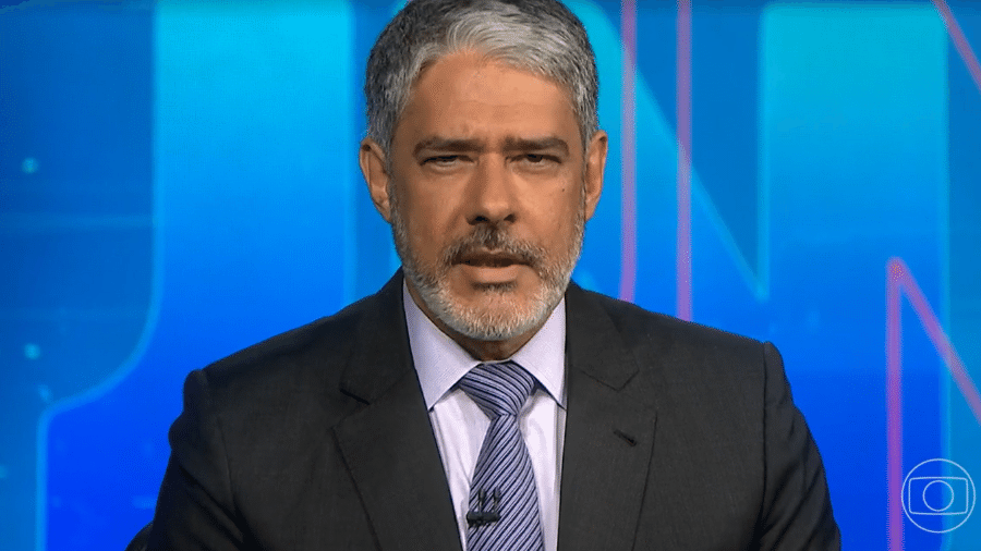 William Bonner no JN | Reprodução / Globo 