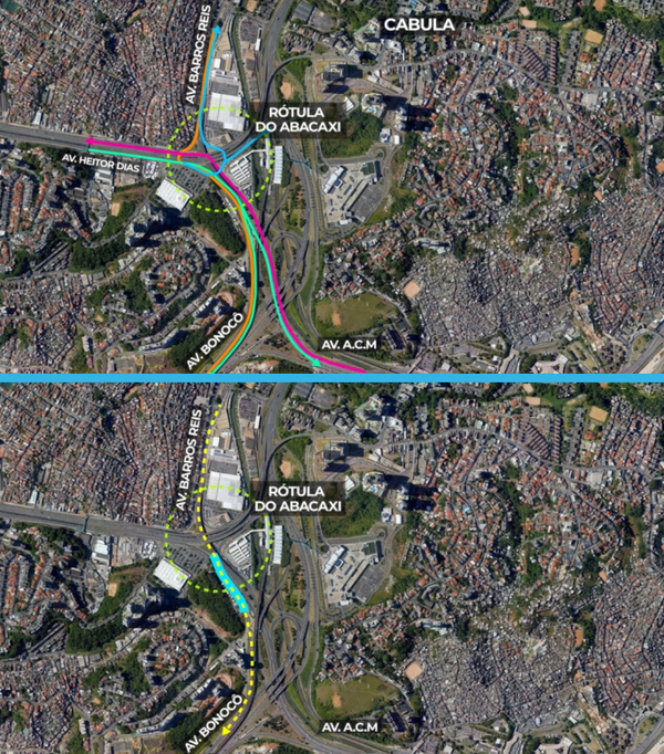 Bruno Reis anuncia novas intervenções viárias na Rótula do Abacaxi
