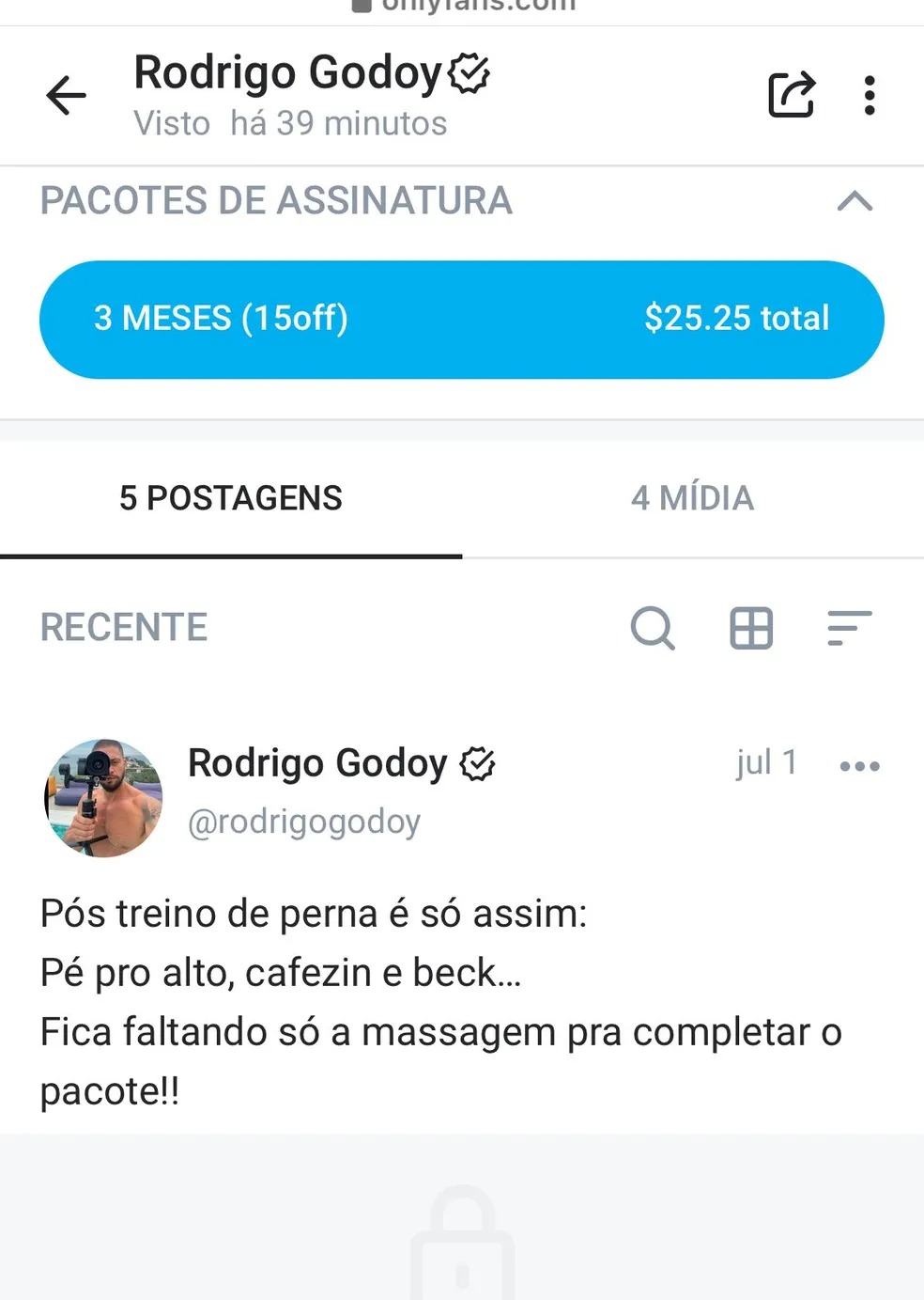 ex de preta gil