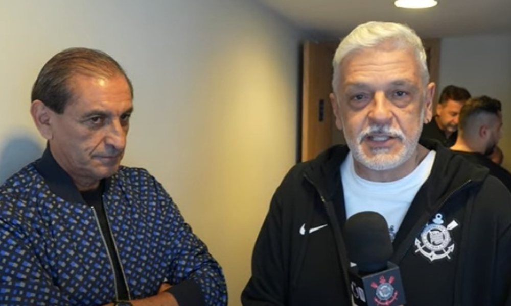 Ivan Andrade em seu último trabalho pela TV Corinthians