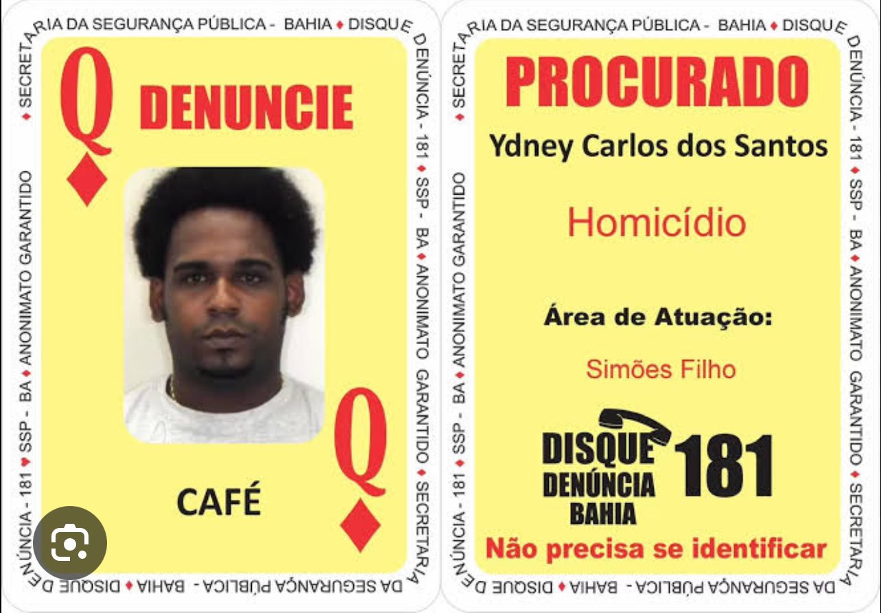 Acusado atende pelo vulgo de 'Café'. Foto: Divulgação/Ascom PC-BA