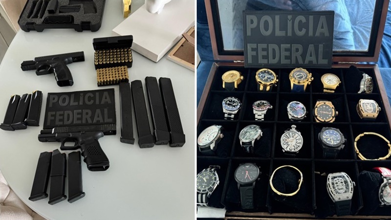 Operação que envolve investigação da morte de familiar de Mãe Bernadete acontece há dois dias. Foto: Divulgação/Polícia Federal