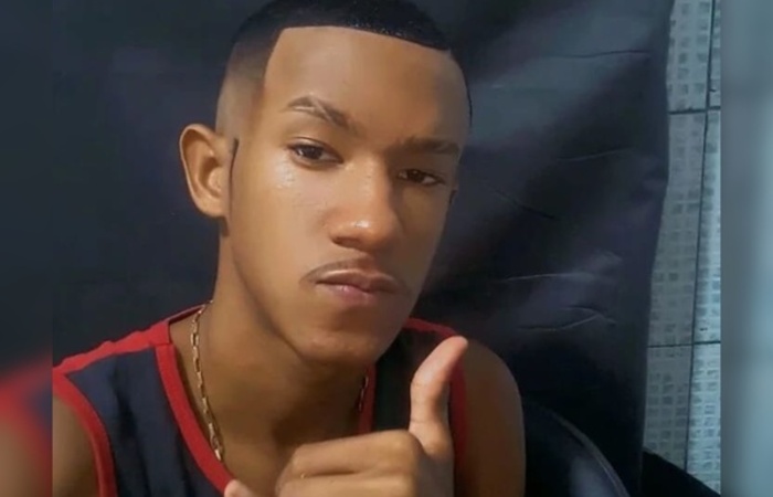 Imagem da vítima viralizou nas redes soc iais, mas identidade não foi revelada. Foto: Reprodução/Redes Sociais