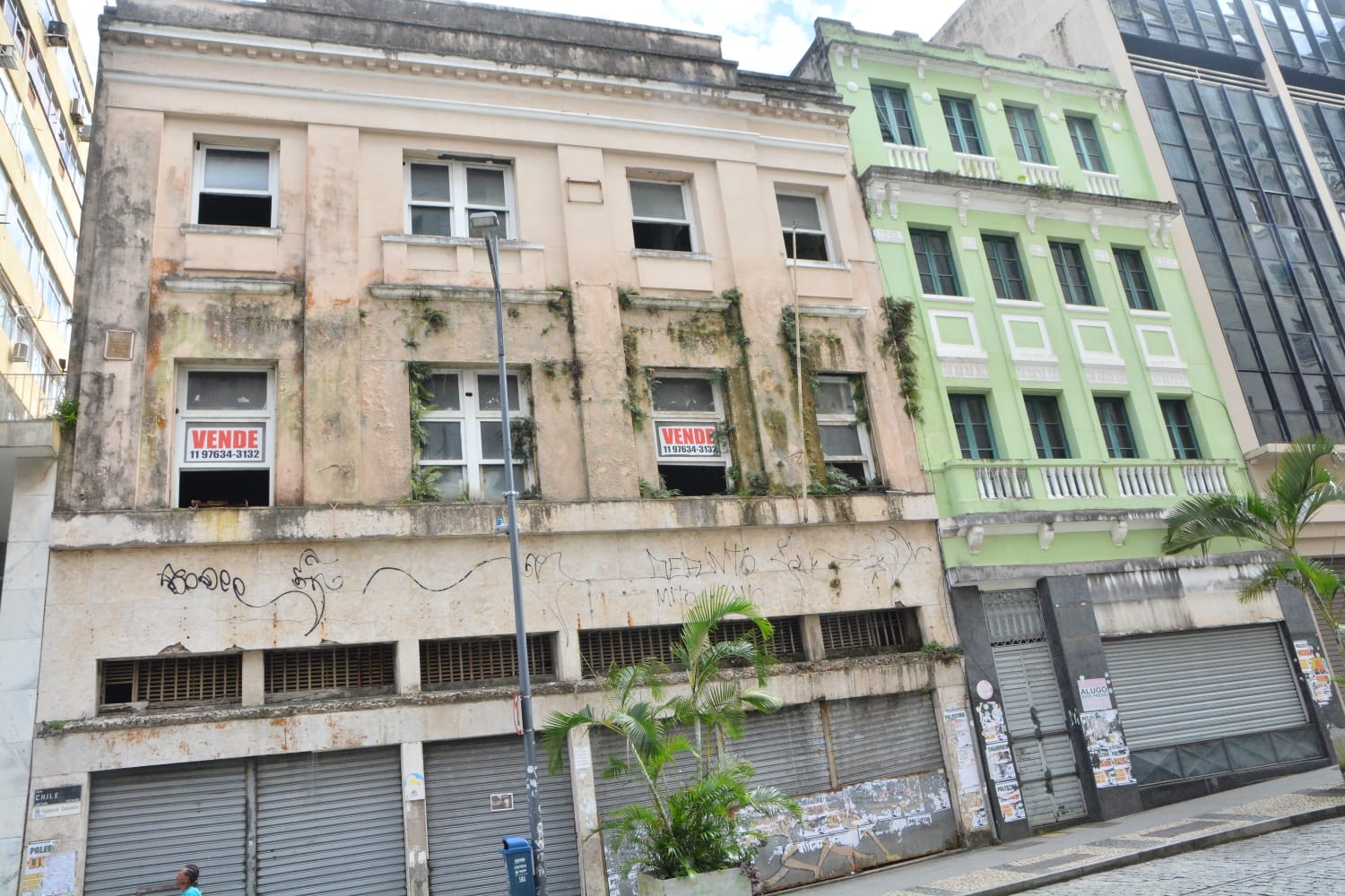 Casas no centro Histórico 