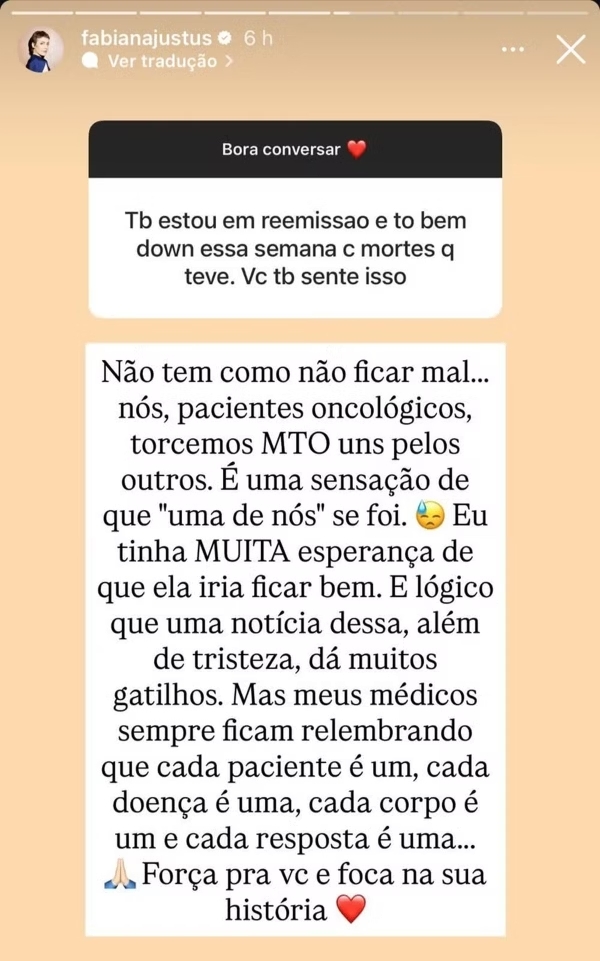 story de fabiana justus