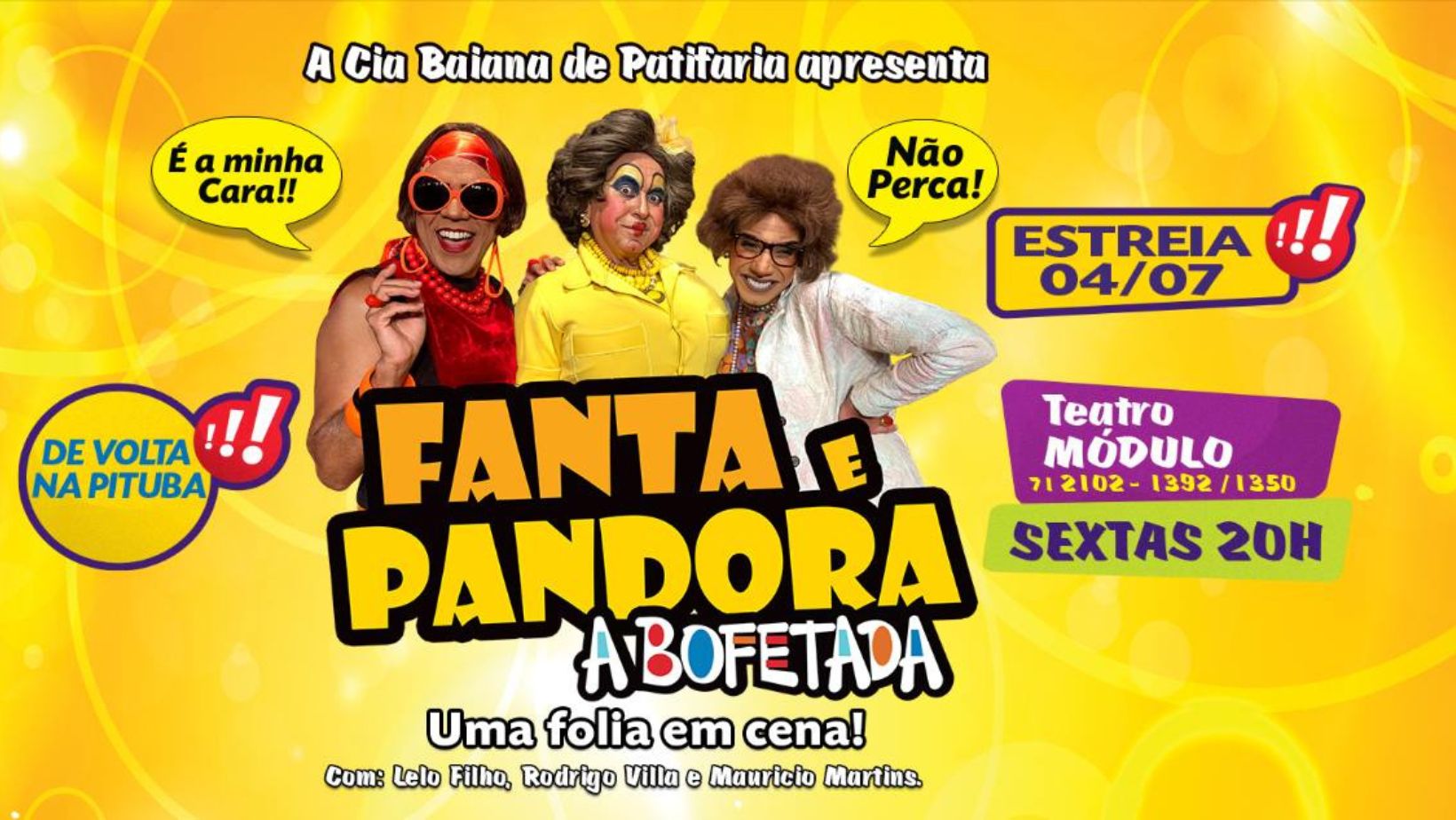 &lsquo;Fanta e Pandora, uma folia em cena&rsquo;