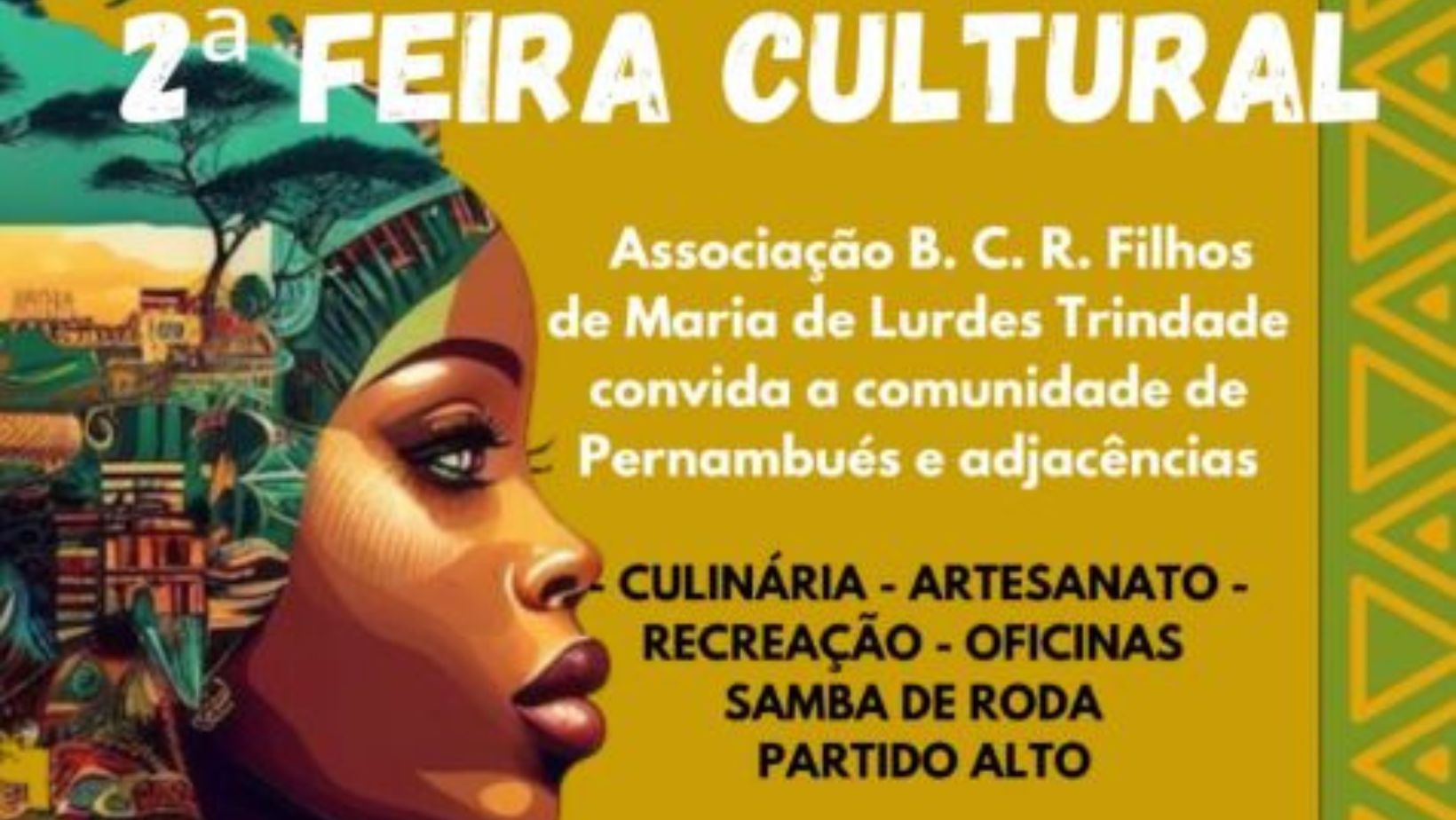 &lsquo;2&ordf; Feira Cultural do Terreiro Ninf&aacute;&rsquo;