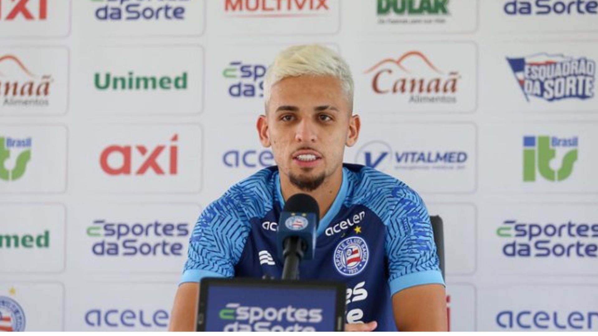 Reprodução/Tiago Caldas/Ec Bahia