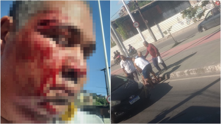 motorista agredido