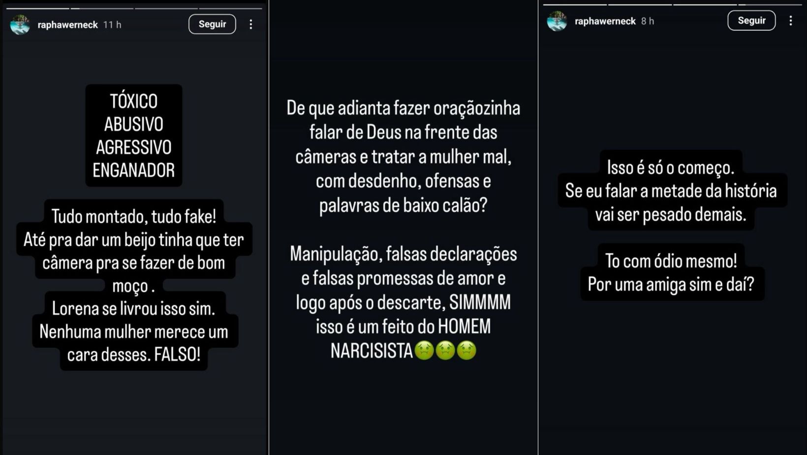 stories de rapha werneck