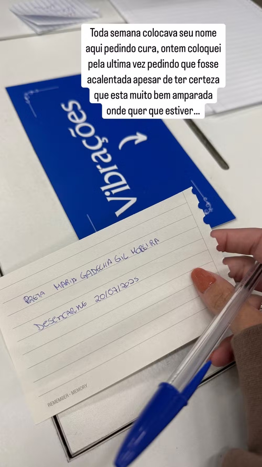 Story de Shantal — Foto: Reprodução/Instagram