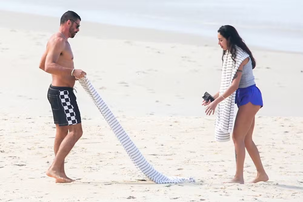Cauã Reymond com Luana Mandarino, apontada como sua nova namorada — Foto Dilson SilvaAgNews