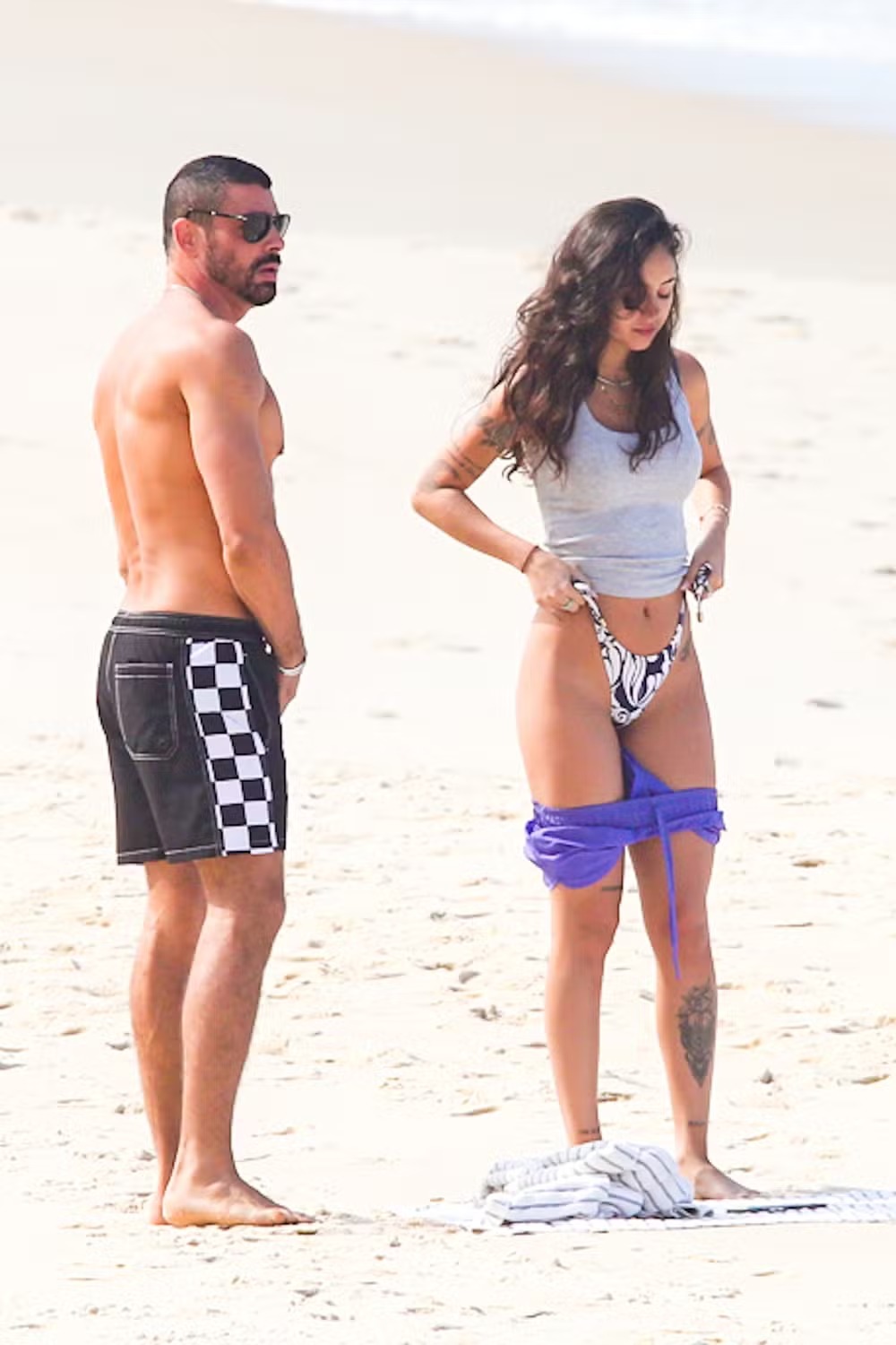 Cauã Reymond com Luana Mandarino, apontada como sua nova namorada — Foto Dilson SilvaAgNews