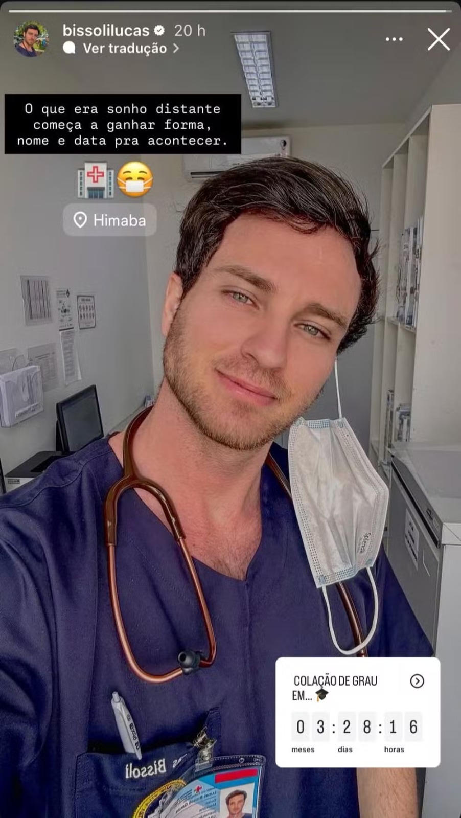 Post de Lucas Bissoli — Foto: Reprodução | Instagram