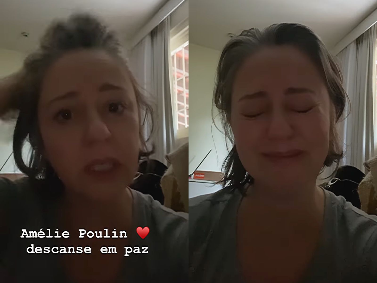 Aos prantos, Guta Stresser revela morte de cadela de estimação e se declara para pet