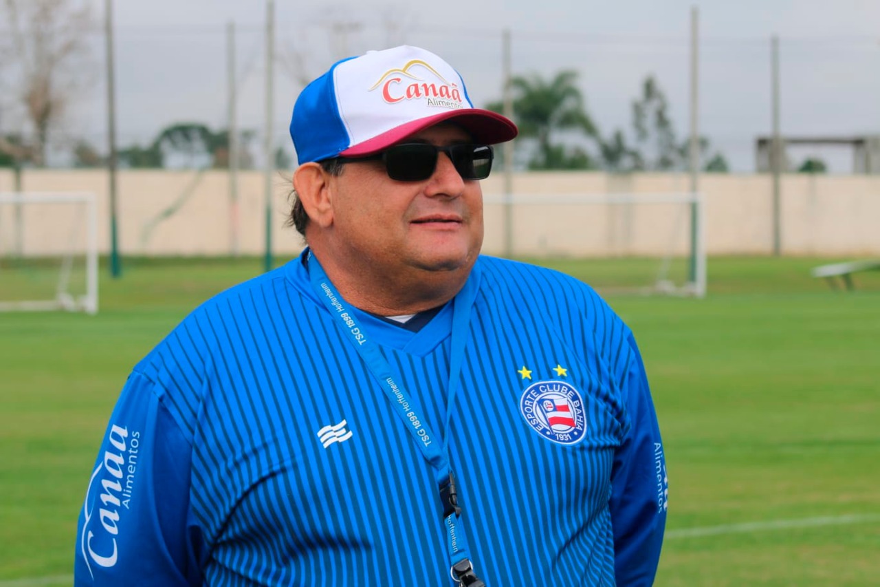 Guto Ferreira no comando do Bahia | Foto: Divulgação/EC Bahia