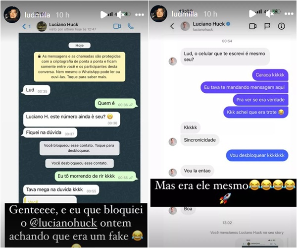 print ludmilla e luciano huck