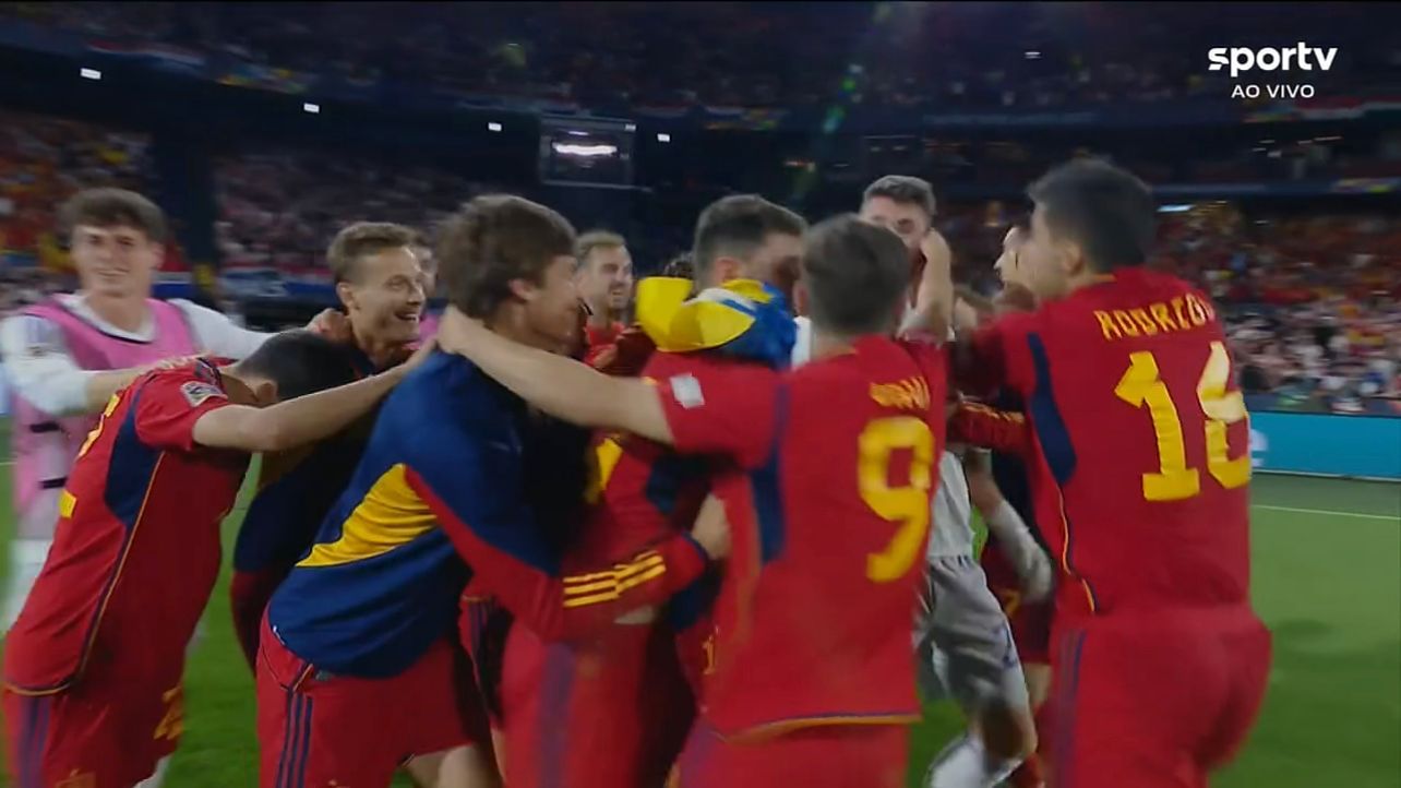 Nos pênaltis, Espanha bate Croácia e se sagra campeã da Nations League