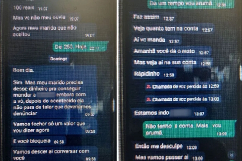 O suspeito vendia as imagens e, em seguida, entrava em contato alegando ser responsável pela mulher. Foto: Reprodução/Redes Sociais