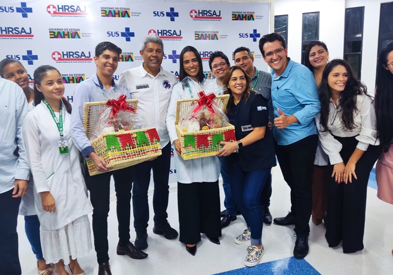 O acréscimo na equipe do hospital regional chega a 50% durante o período junino. Foto: Divulgação/Sesab
