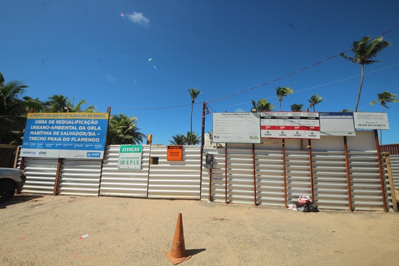 Com o desenrolar da obra, o grupo acionou o Ministério Público com um pedido de representação. Foto: Domingos Júnior/BNews