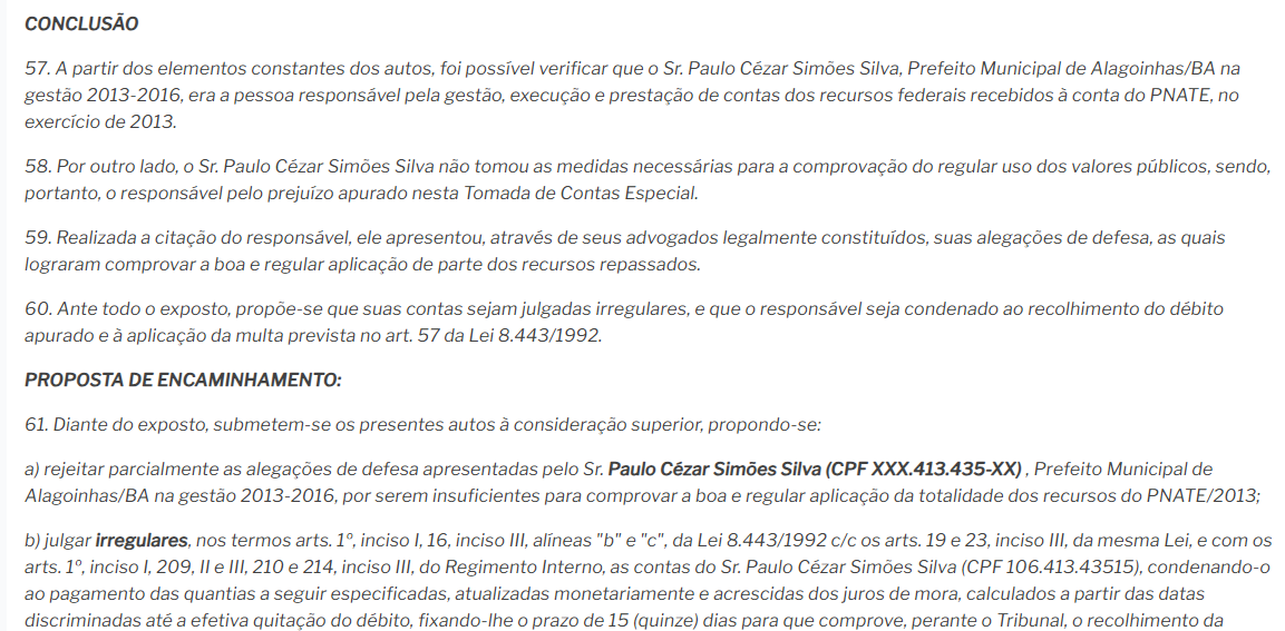 Reprodução/TCU