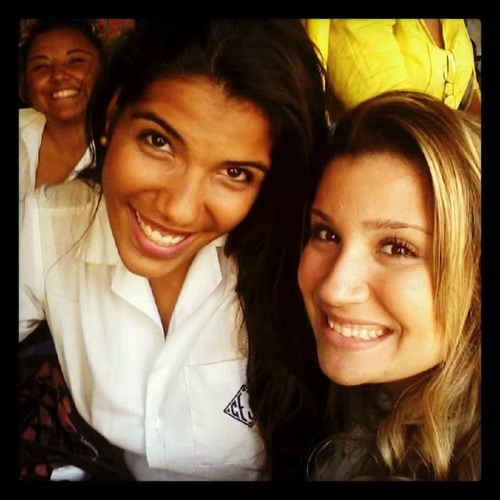 Primeira foto de Bianca Andrade postada no Instagram em 2012 — Foto: Reprodução/Instagram