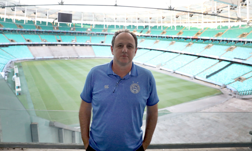 Rogério Ceni na Casa de Apostas Arena Fonte Nova