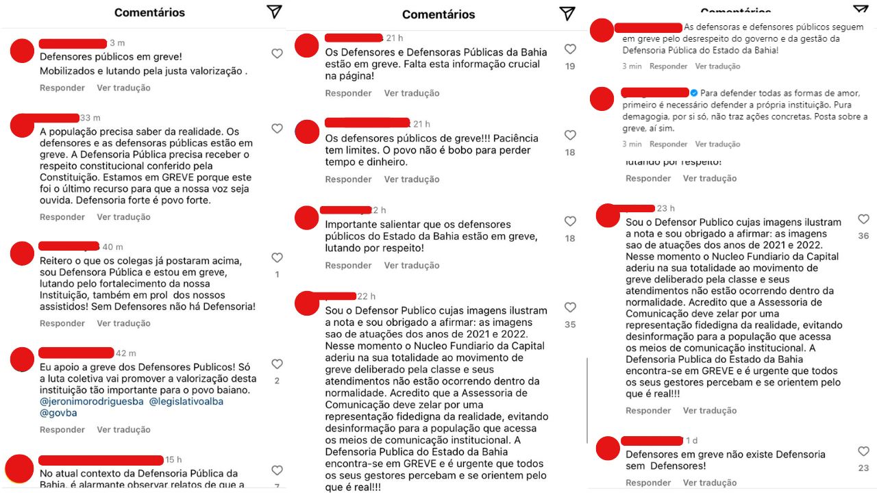 Em greve, defensores protestam contra DPE-BA