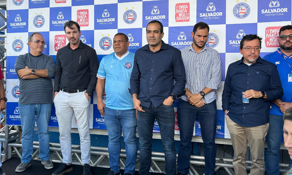 Cerimônia de inauguração da Arena Rocinha