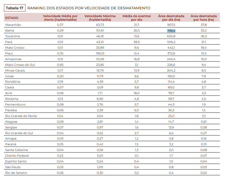 Divulgação/MapBiomas