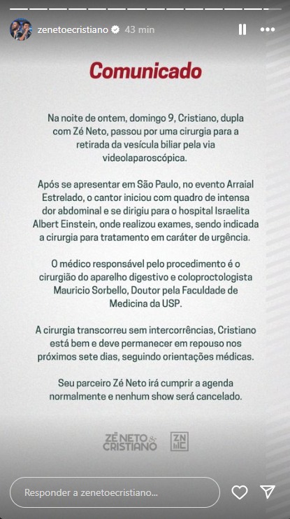 comunicado
