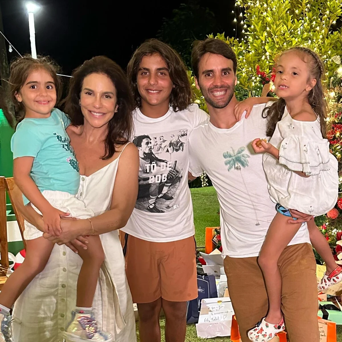 ivete e família