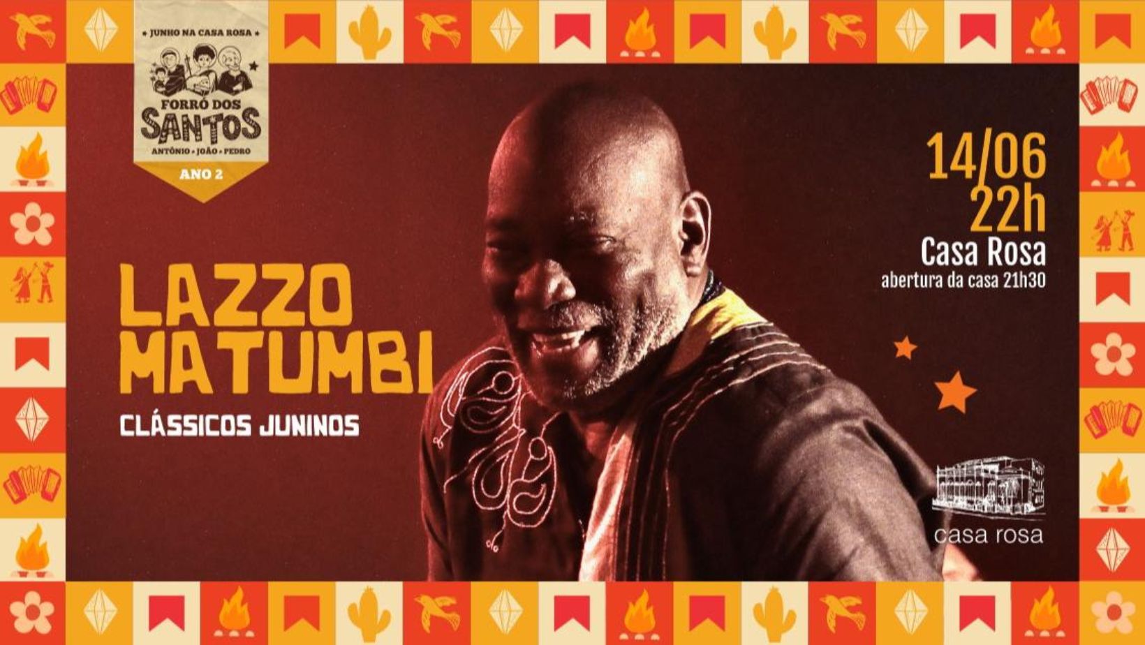 ‘LAZZO MATUMBI - Clássicos Juninos’