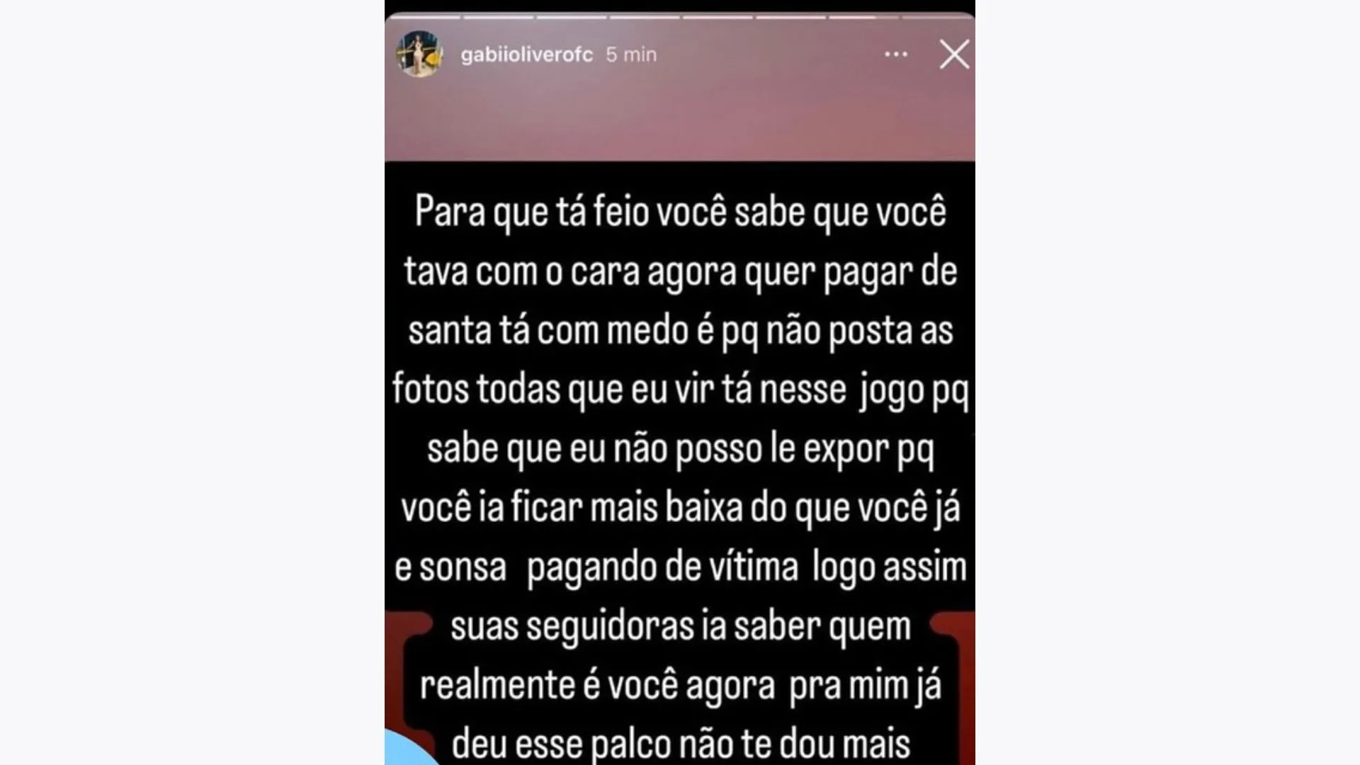 story de gabi oliver