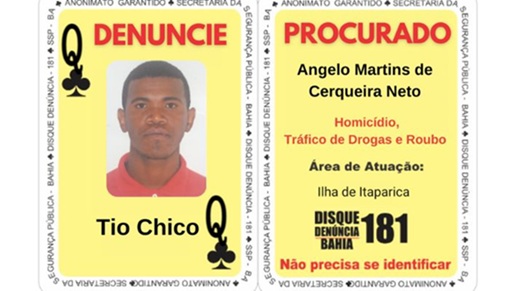 baralho do crime