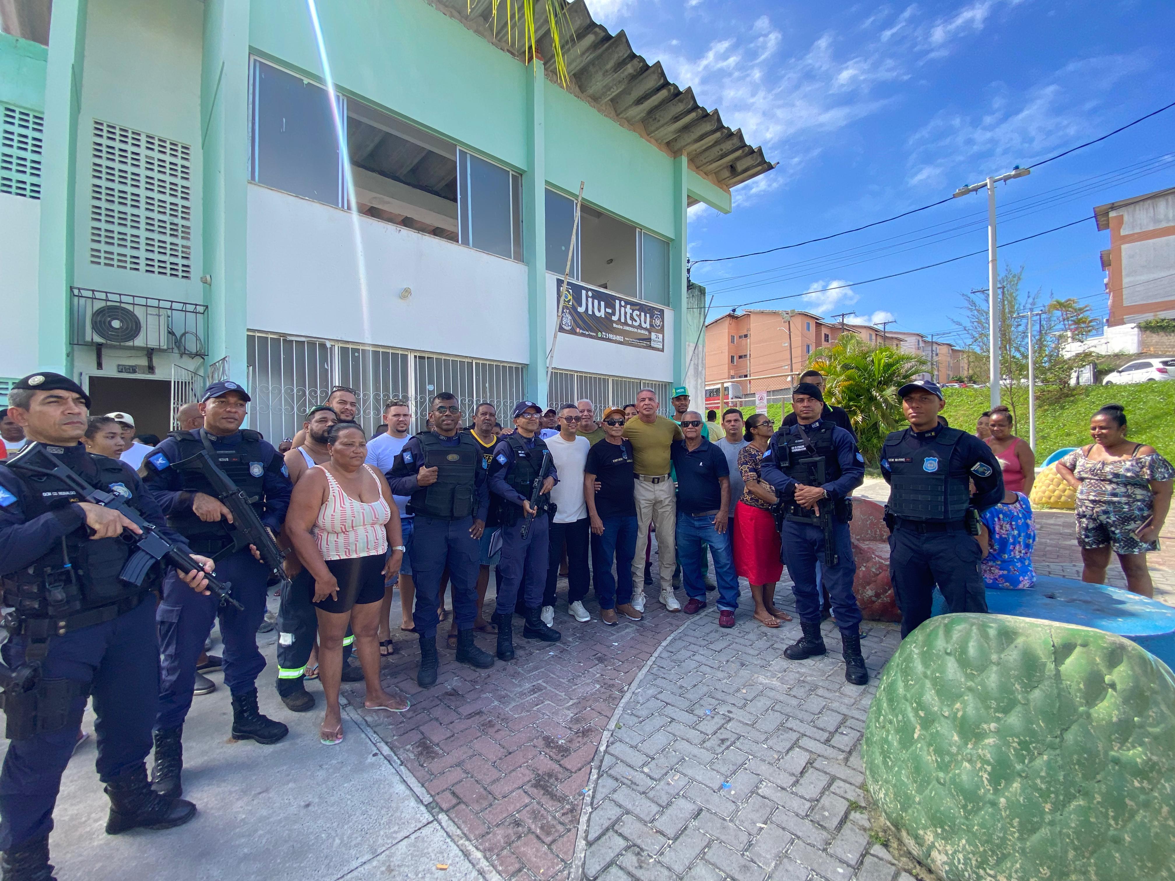 Coronel Sturaro e Guarda Municipal