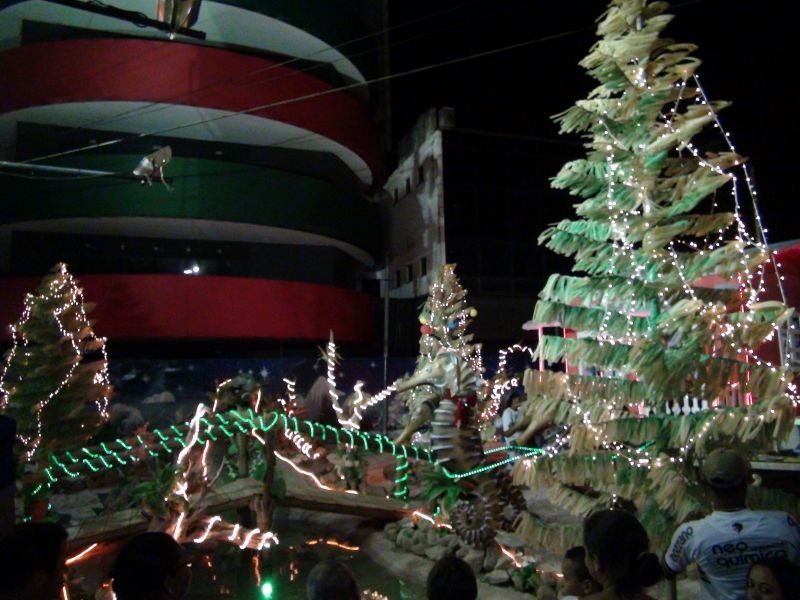 Presente de Noel: árvore em Madre de Deus custou mais de R$ 140 mil
